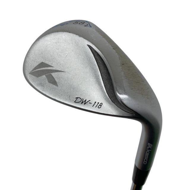 中古】 キャスコ Dolphin Wedge DW-118 シルバー 58° ウェッジ WG NS