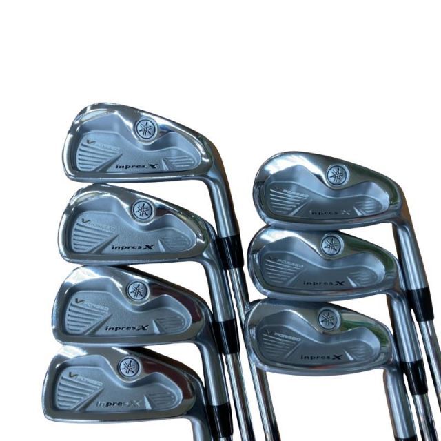 【中古】 ヤマハ inpres X V FORGED(2011) 8S アイアンセット IR NS PRO 1050GH (フレックスS) メンズ 男性用 右利き 右用 Cランク ゴルフクラブ