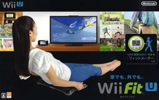 【中古】WiiUハード Wii Fit U バランスWiiボードセット kuro
