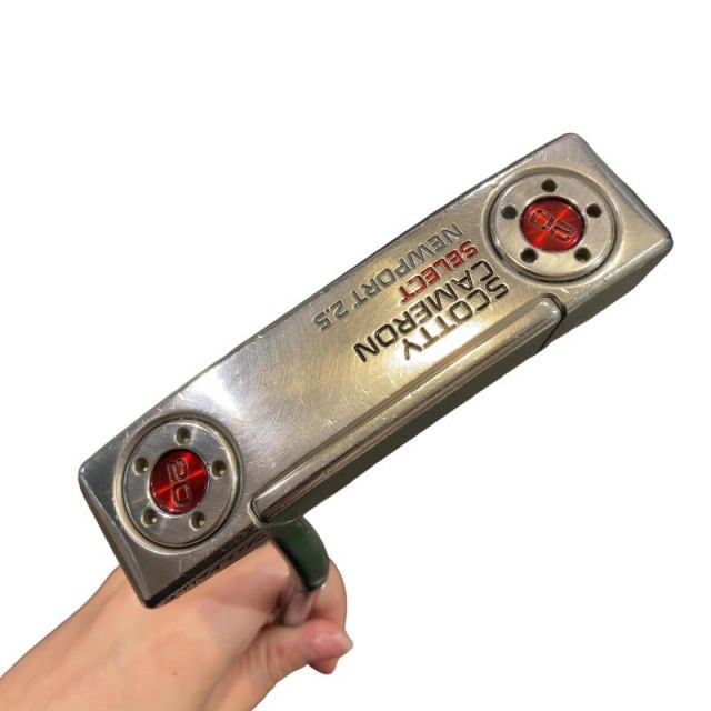 【中古】 タイトリスト SCOTTY CAMERON select NEWPORT 2.5(2018) 33インチ パター PT スチール (フレックスその他) メンズ 男性用 右利き 右用 Cランク ゴルフクラブ