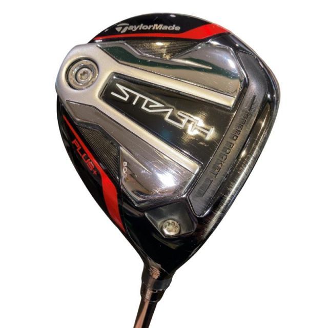 【中古】 テーラーメイド STEALTH PLUS+ 3W フェアウェイウッド FW 純正特注シャフト (フレックスS) メンズ 男性用 右利き 右用 Cランク ゴルフクラブ