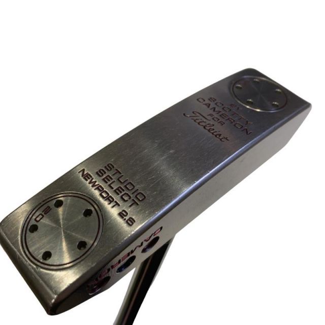 【中古】 タイトリスト SCOTTY CAMERON STUDIO SELECT NEWPORT 2.6 33インチ(20g) パター PT スチール (フレックスその他) メンズ 男性用 右利き 右用 Cランク ゴルフクラブ