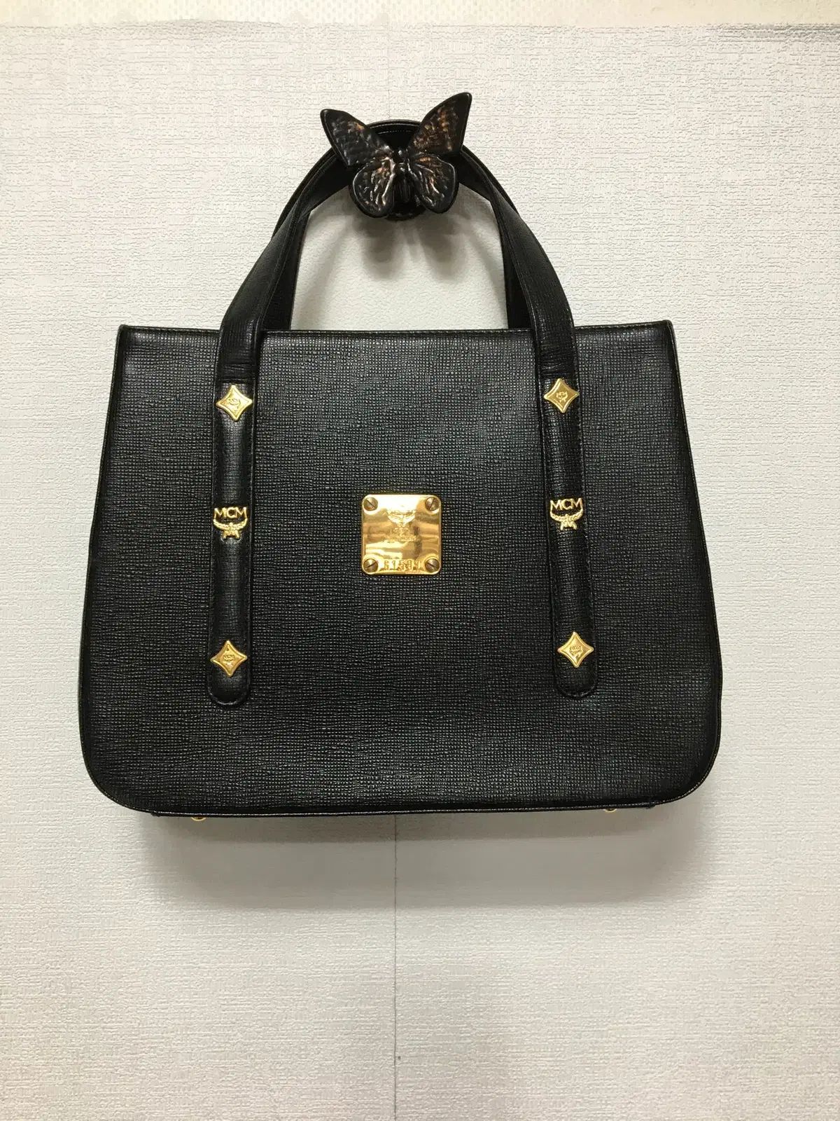 MCM 旧モデル Classic トートバッグ ブラック