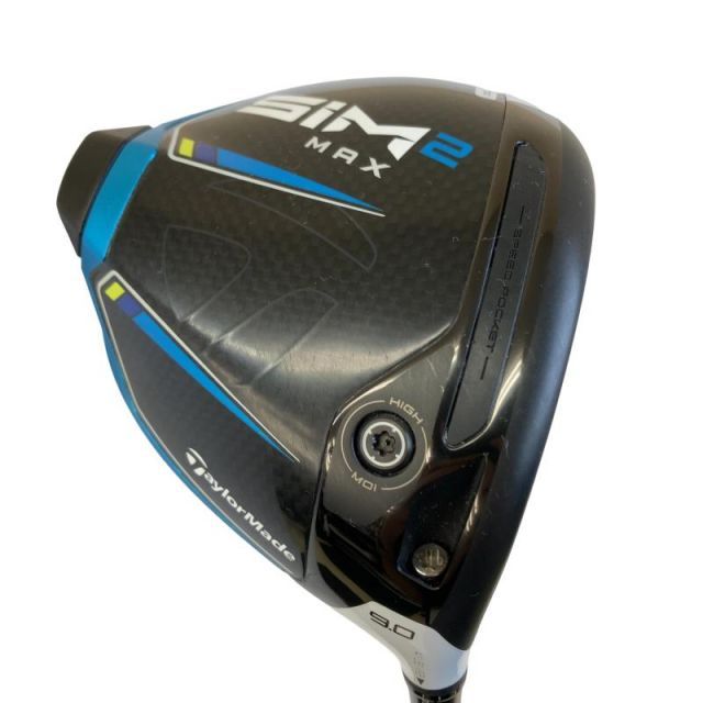 【中古】 テーラーメイド SIM2 MAX 9° ドライバー DR TENSEI BLUE TM50(SIM2 DR) (フレックスS) メンズ 男性用 右利き 右用 Dランク ゴルフクラブ