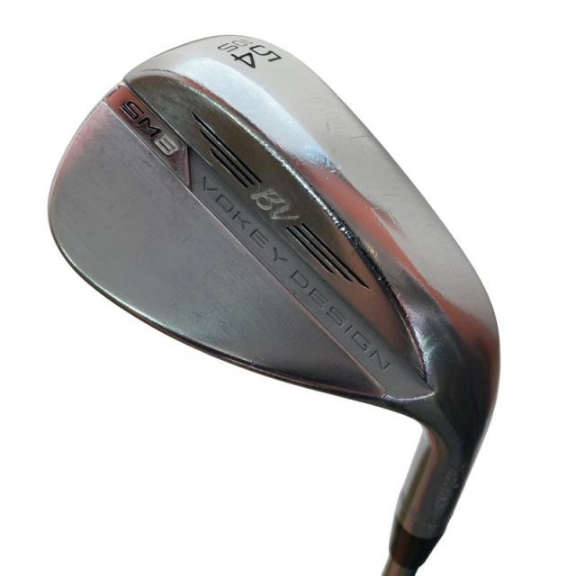 【中古】 タイトリスト VOKEY SPIN MILLED SM8 ツアークロム 54°/10°S ウェッジ WG NS PRO 950GH neo (フレックスS) メンズ 男性用 右利き 右用 Dランク ゴルフクラブ