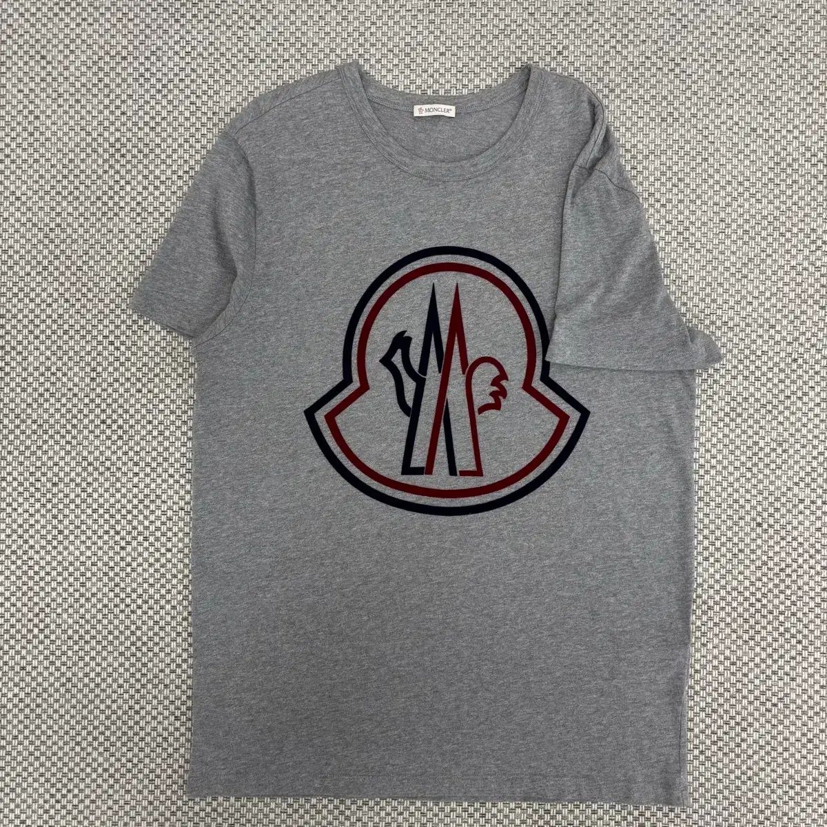 L MONCLER モンクレール ビックロゴ 半袖Tシャツ