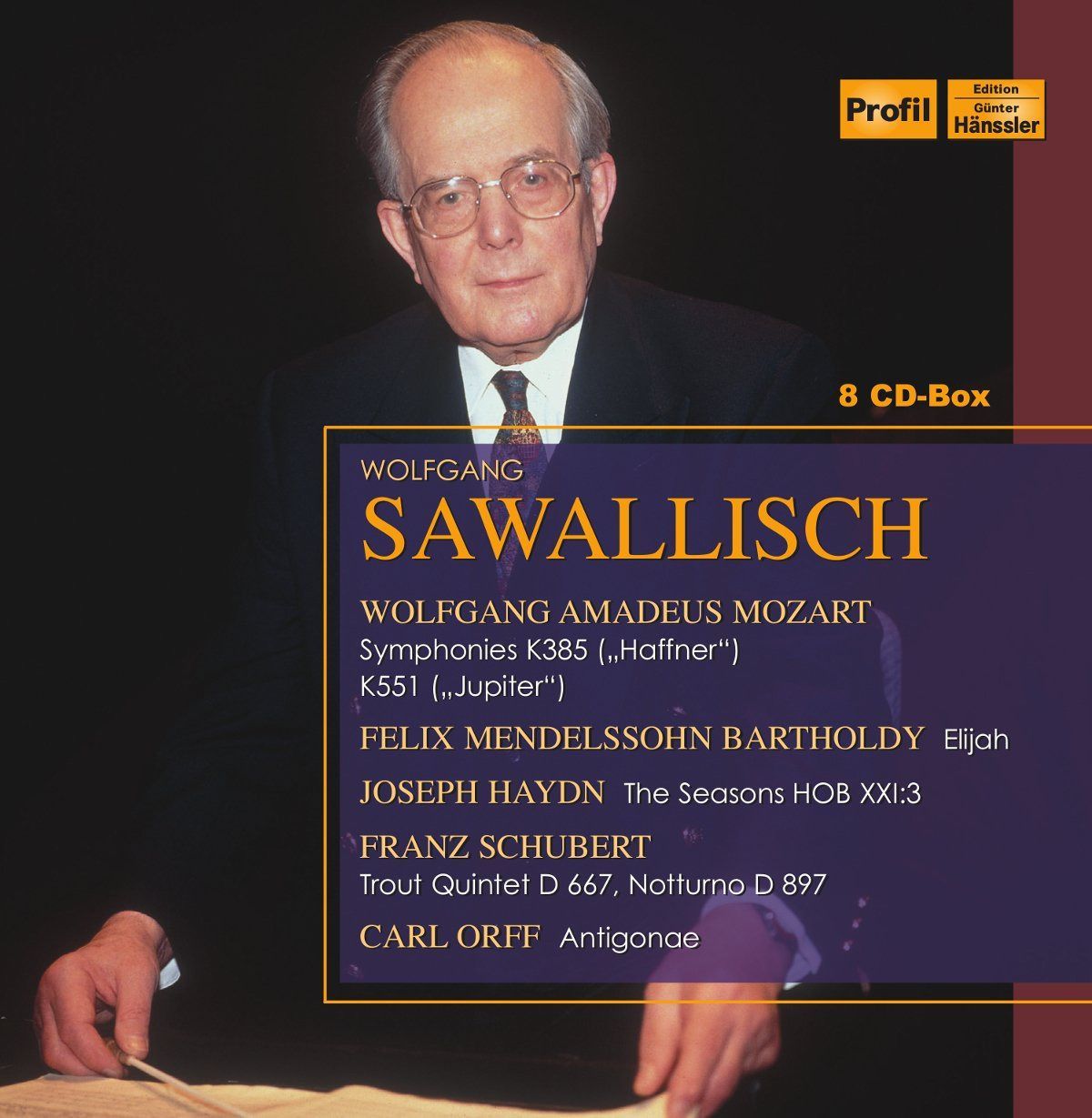 ヴォルフガング・サヴァリッシュ&バイエルン放送響 ライヴBOX (Wolfgang Sawallisch Edition) (8CD-BOX) [輸入盤]