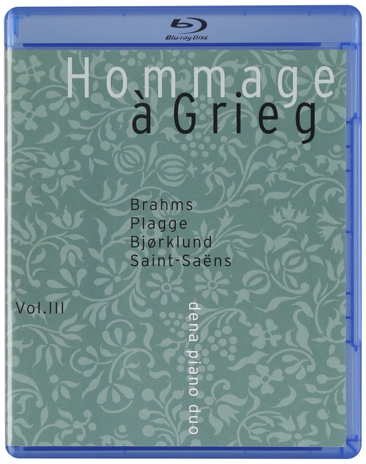 グリーグへのオマージュ ~ ピアノ・デュオのための音楽 第3集 (Hommage a Grieg Vol.III ~ Brahms , Plagge , Bjorklund , Saint-Saens / dena piano duo) [