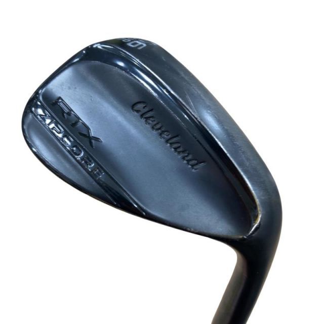 【中古】 クリーブランド Cleveland RTX ZIPCORE ブラックサテン 56°/10° MID ウェッジ WG Dynamic Gold (フレックスS) メンズ 男性用 右利き 右用 Cランク ゴルフクラブ
