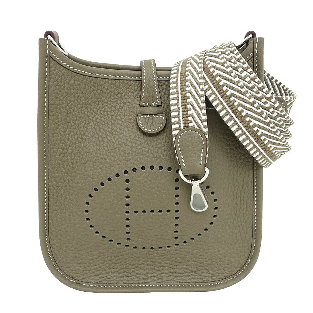 【名東】エルメス HERMES バッグ エヴリンTPM アマゾン サングル エトゥープ/SV金具 トリヨンクレマンス K刻 2025年 女性 保存袋 箱 新品