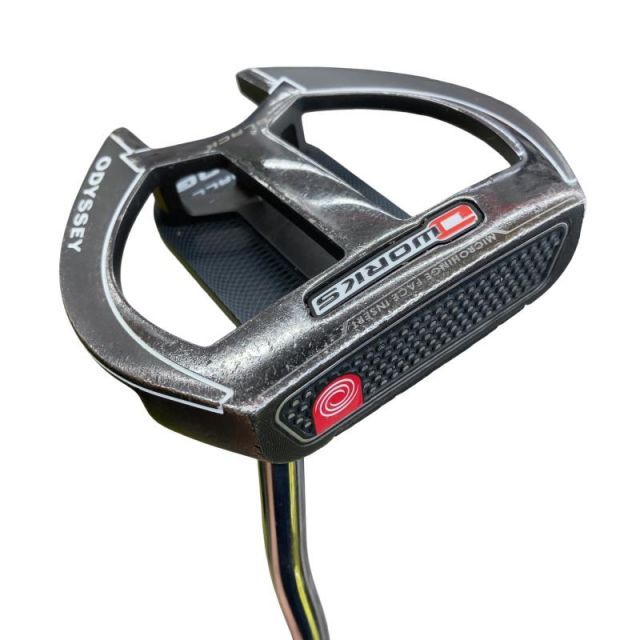【中古】 オデッセイ O WORKS BLACK 2・BALL FANG 34インチ パター PT スチール (フレックスその他) メンズ 男性用 右利き 右用 Dランク ゴルフクラブ
