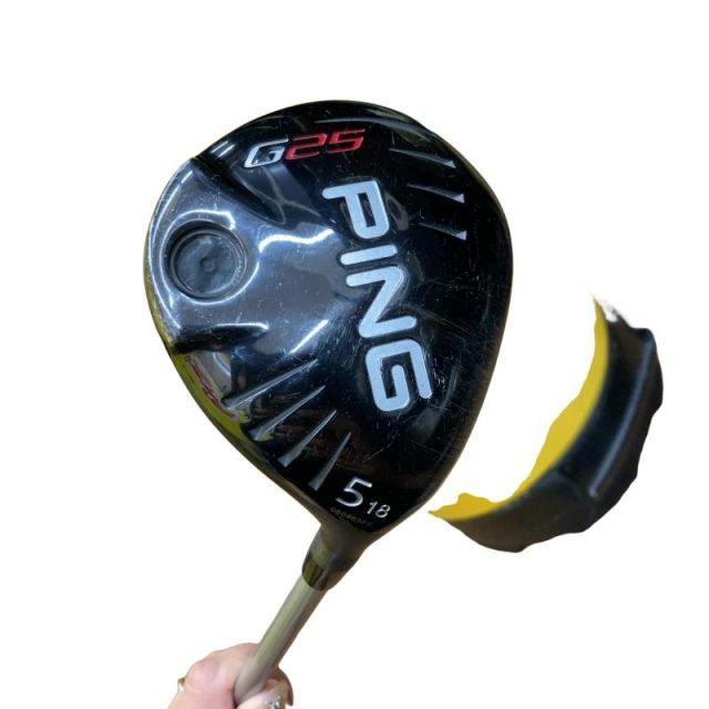 【中古】 ピン G25 5W フェアウェイウッド FW TFC 360(フェアウェイ) (フレックスSR) メンズ 男性用 右利き 右用 Dランク ゴルフクラブ