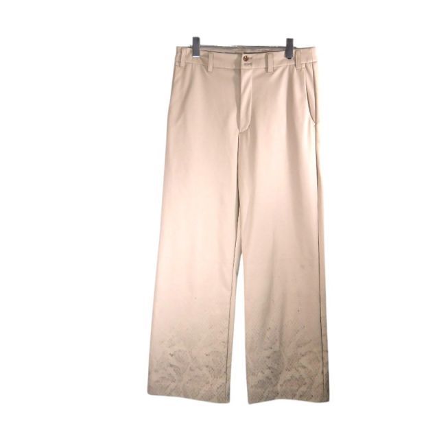 MEAGRATIA ECO LEATHER WIDE PANTS サイズ1 22223-0606 メアグローティア エコ レザー ワイド パンツ ボトムス 大名店