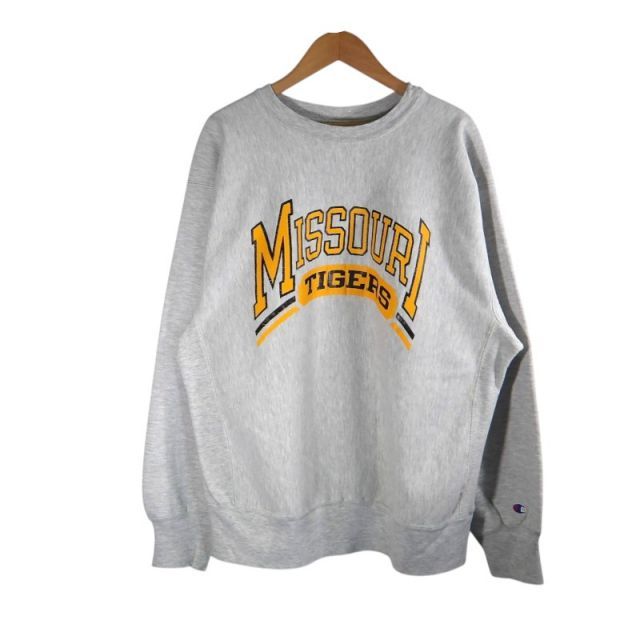 CHAMPION VINTAGE 80s REVERSE WEAVE MISSOUNRI TIGGERS CREWNECK サイズXL チャンピオン ヴィンテージ リバースウィーブ ミズーリタイガース クルーネック 大名店