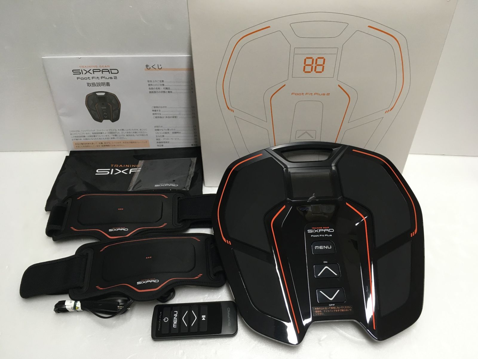 美品 SIXPAD Foot Fit Plus2 フットフィットプラス2 極上美品】SIXPAD