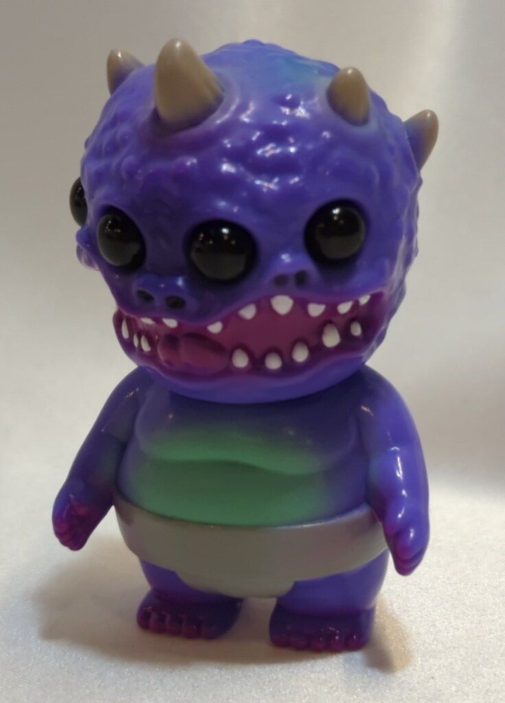 REALHEAD PEEK A BOO TOY リキ押忍 紫成型