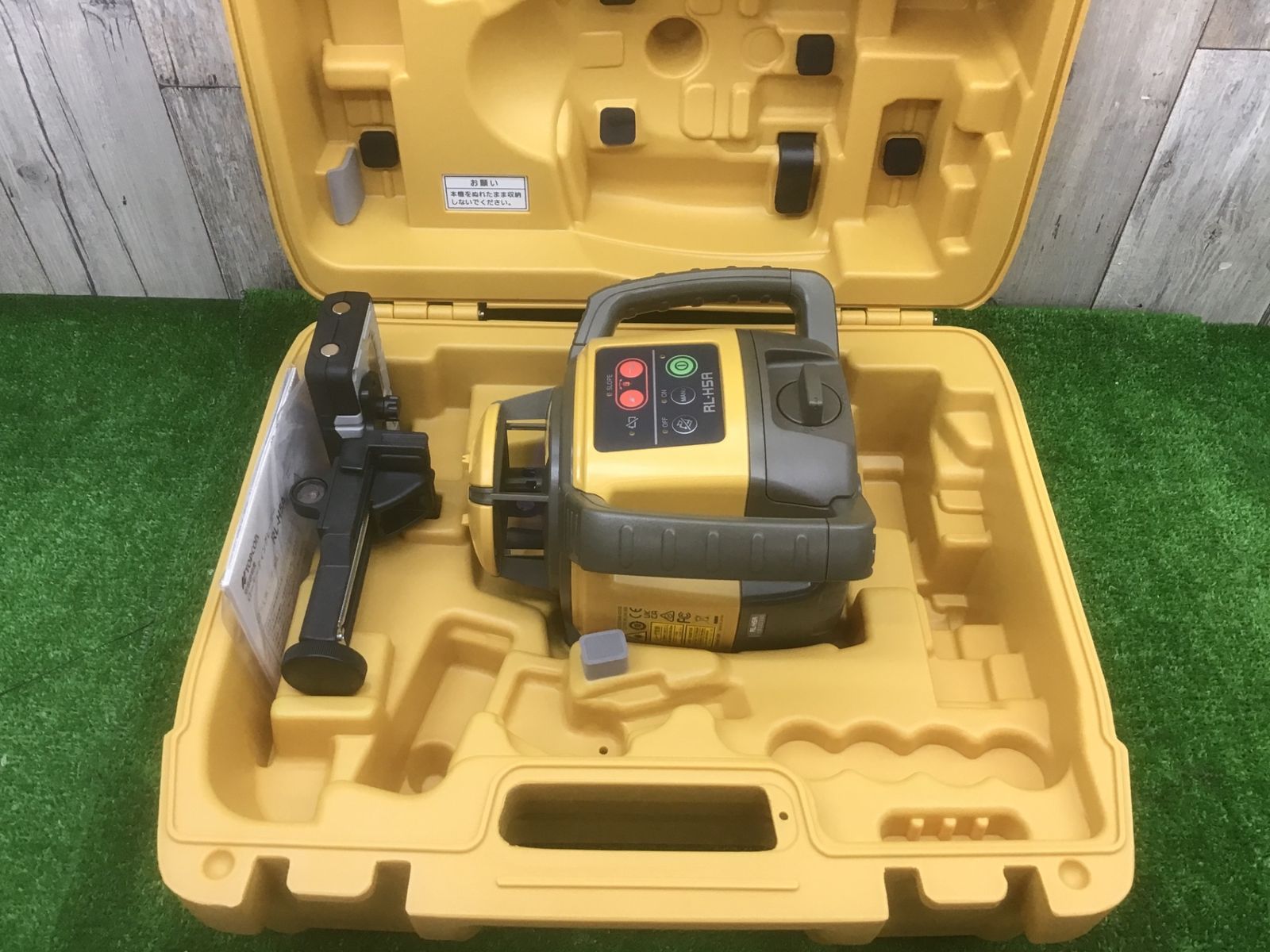 【未使用品】トプコンTOPCON ローテーティングレーザー RL-H5ADB/受光器LS-100D付●アクトツール富山店●Y4