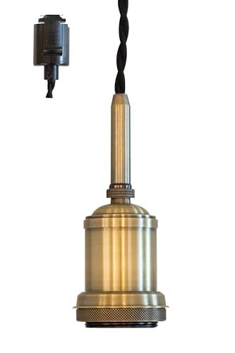 Ampoule ペンダントライト ダクトレール専用 E26 1灯 電球別売 アンティークゴールド ダイニング maisema マイセマma 7c5874ed