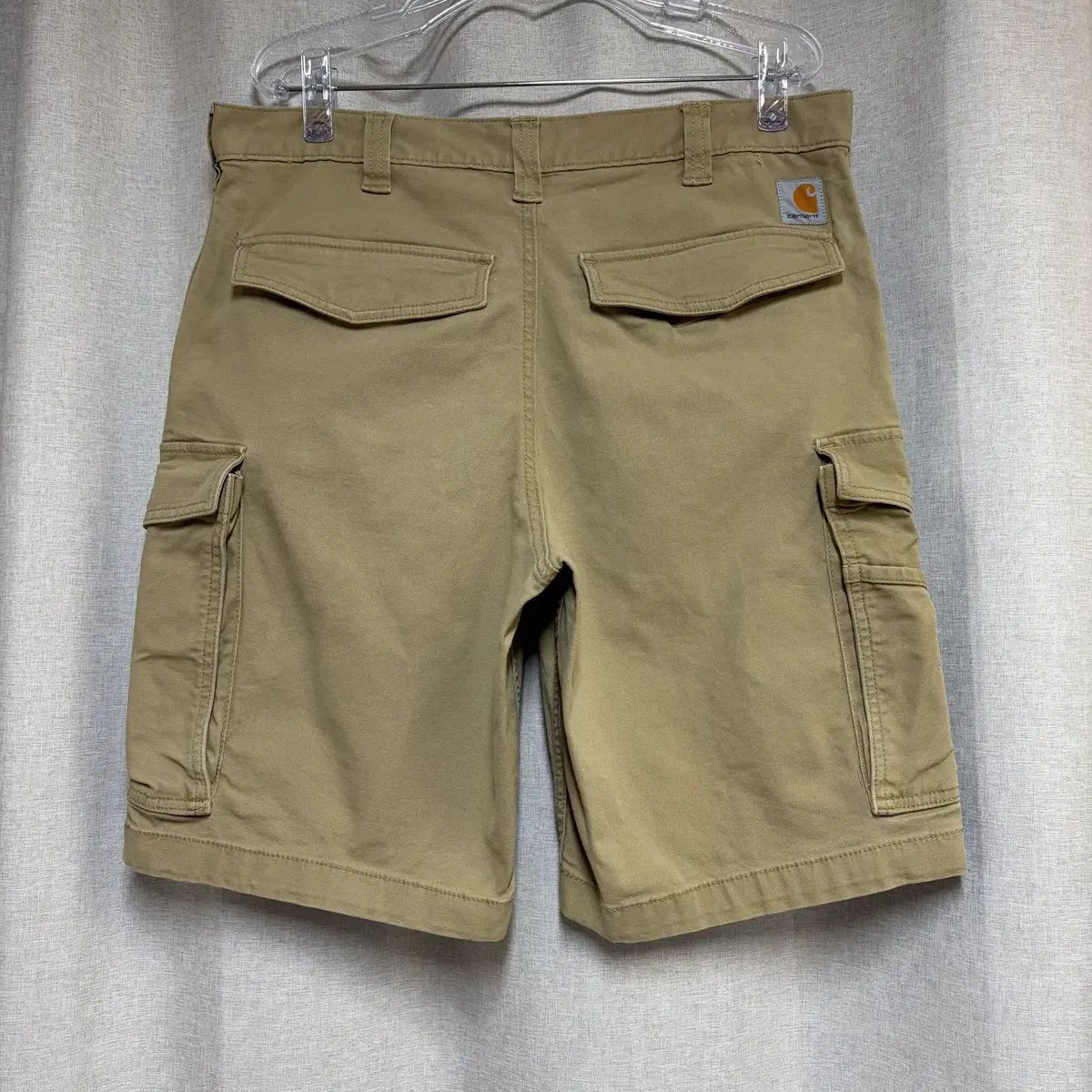Carhartt カーハート リラックスフィット カーゴ ハーフパンツ ベージュ W34