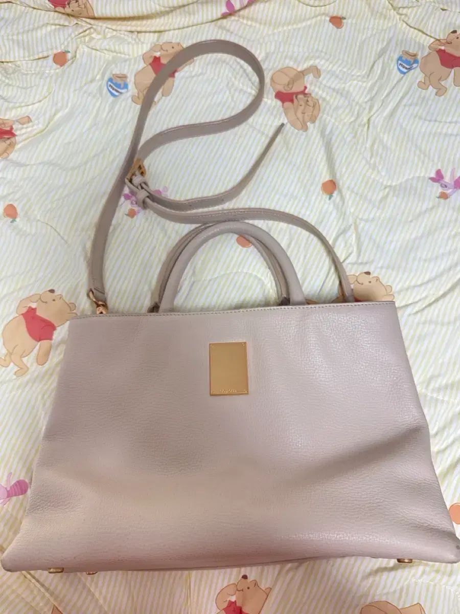 couronne ベージュ トートバッグ