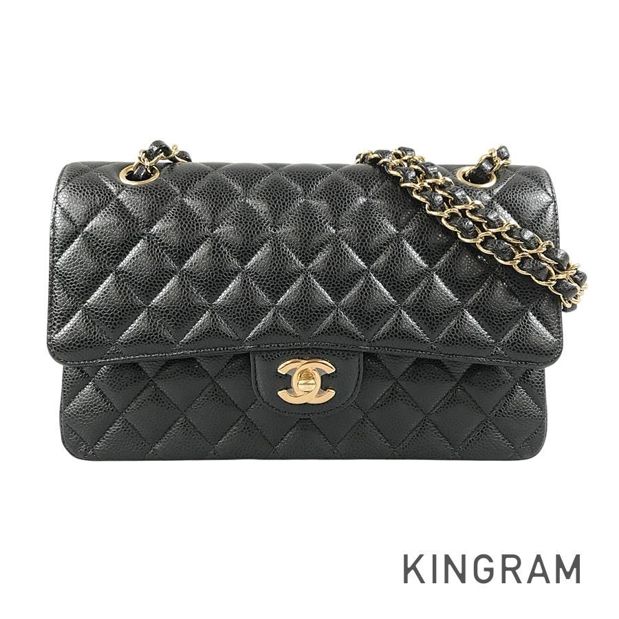 シャネル CHANEL マトラッセ 25 キャビアスキン ショルダーバッグ ssh【中古】