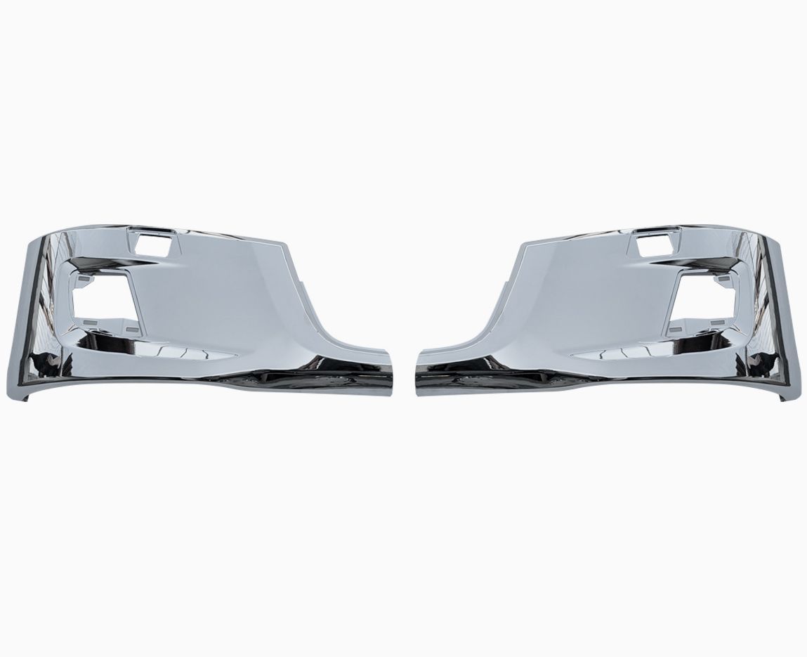 いすゞ 23フォワード 標準キャブ メッキ バンパー コーナー サイド