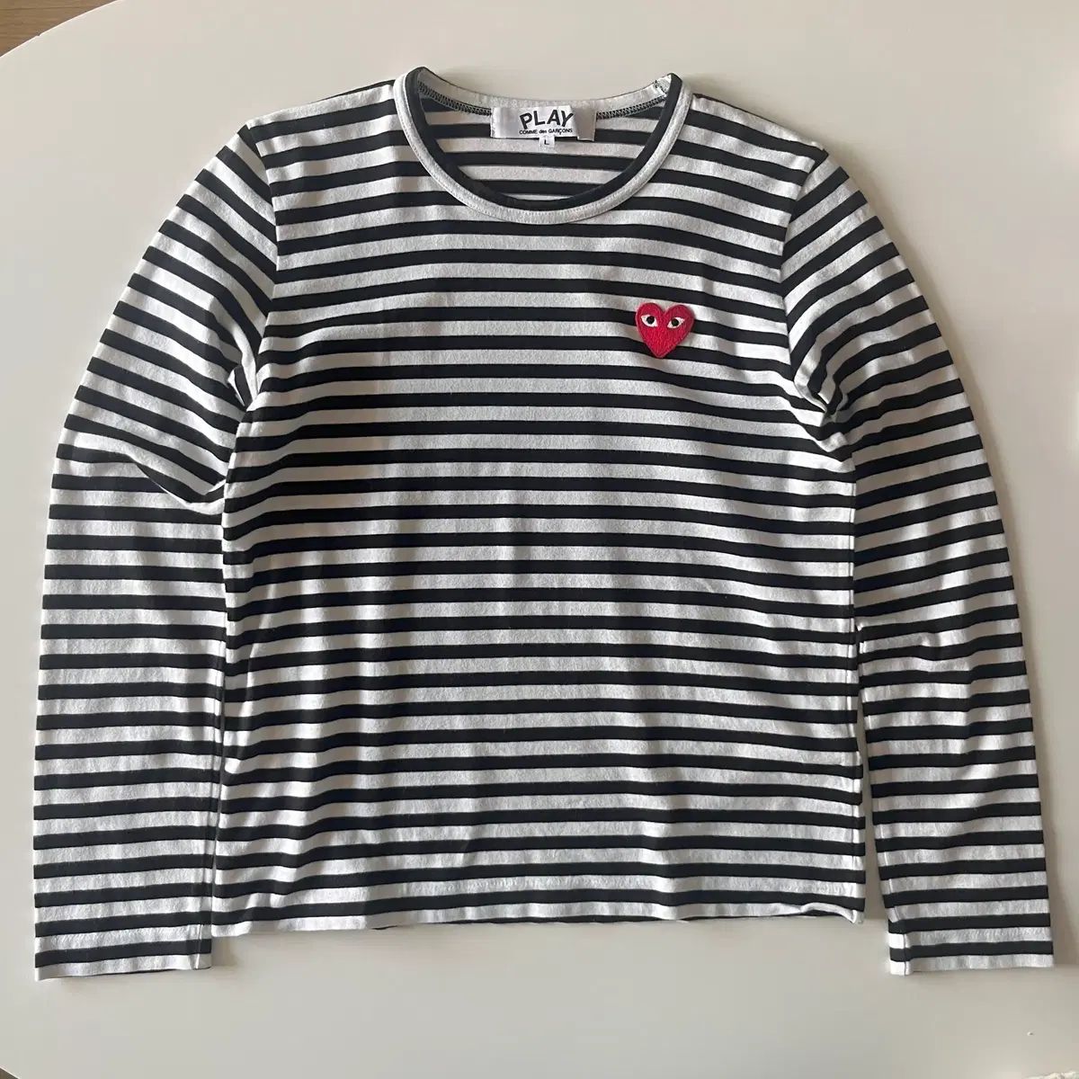 COMME DES GARCONS ストライプ Tシャツ