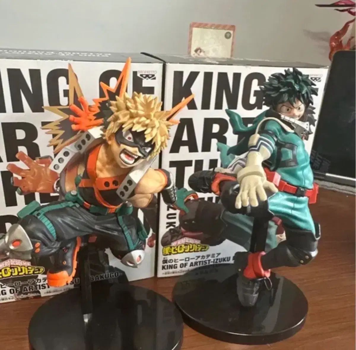 (セット在庫処分実物なし) King of artist 爆豪 勝己 緑 谷出久