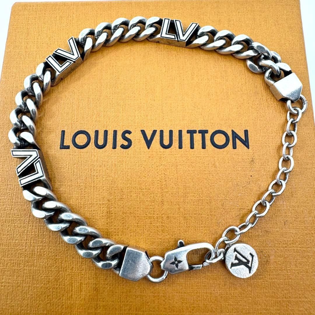 【美品】LOUIS VUITTON ルイヴィトン ブレスレット シルバー925