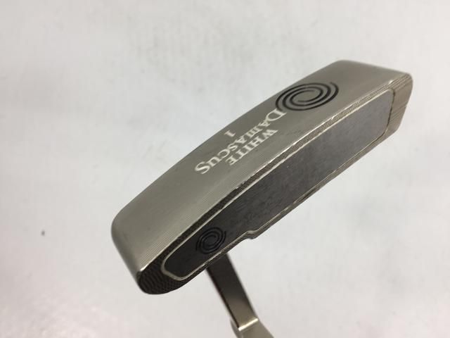 返品OK 【中古ゴルフクラブ】オデッセイ ホワイト ダマスカス #1 パター オリジナルスチール パター