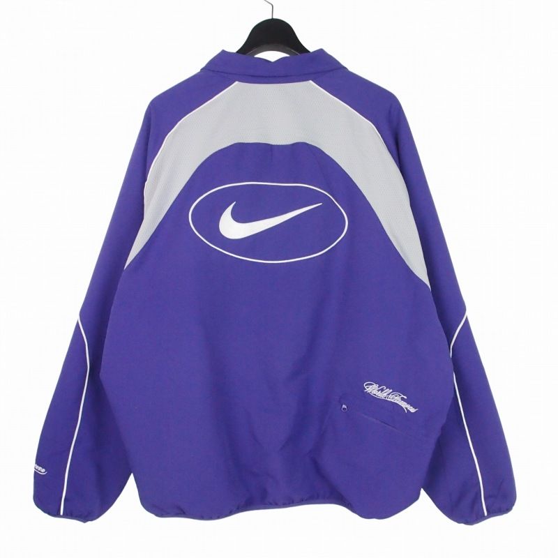 シュプリーム SUPREME × ナイキ NIKE 25SS Track Jacket トラックジャケット L パープル 紫 HF9622-545