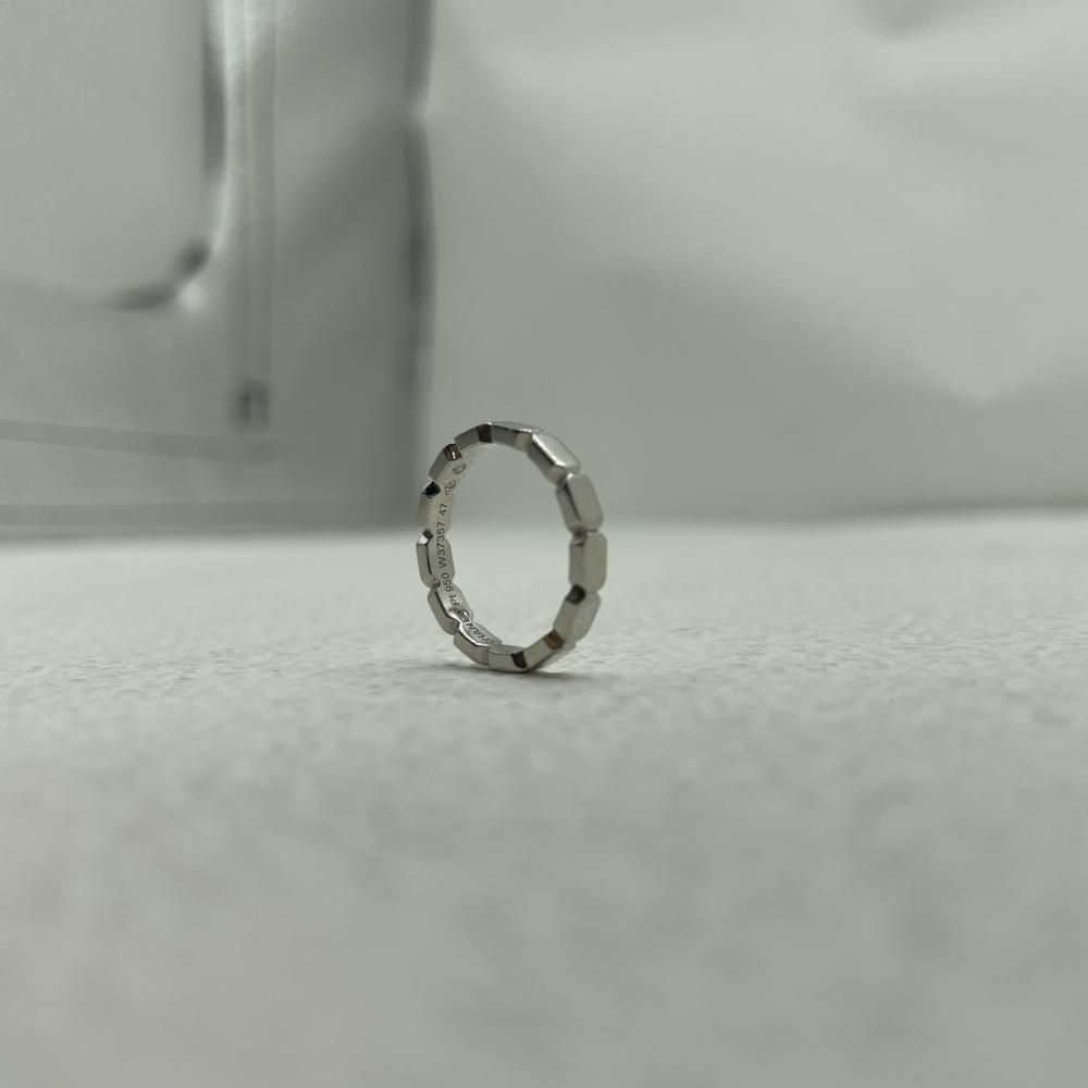【中古】CHANEL プルミエール　プロメス　リング　Pt950　6号[79]