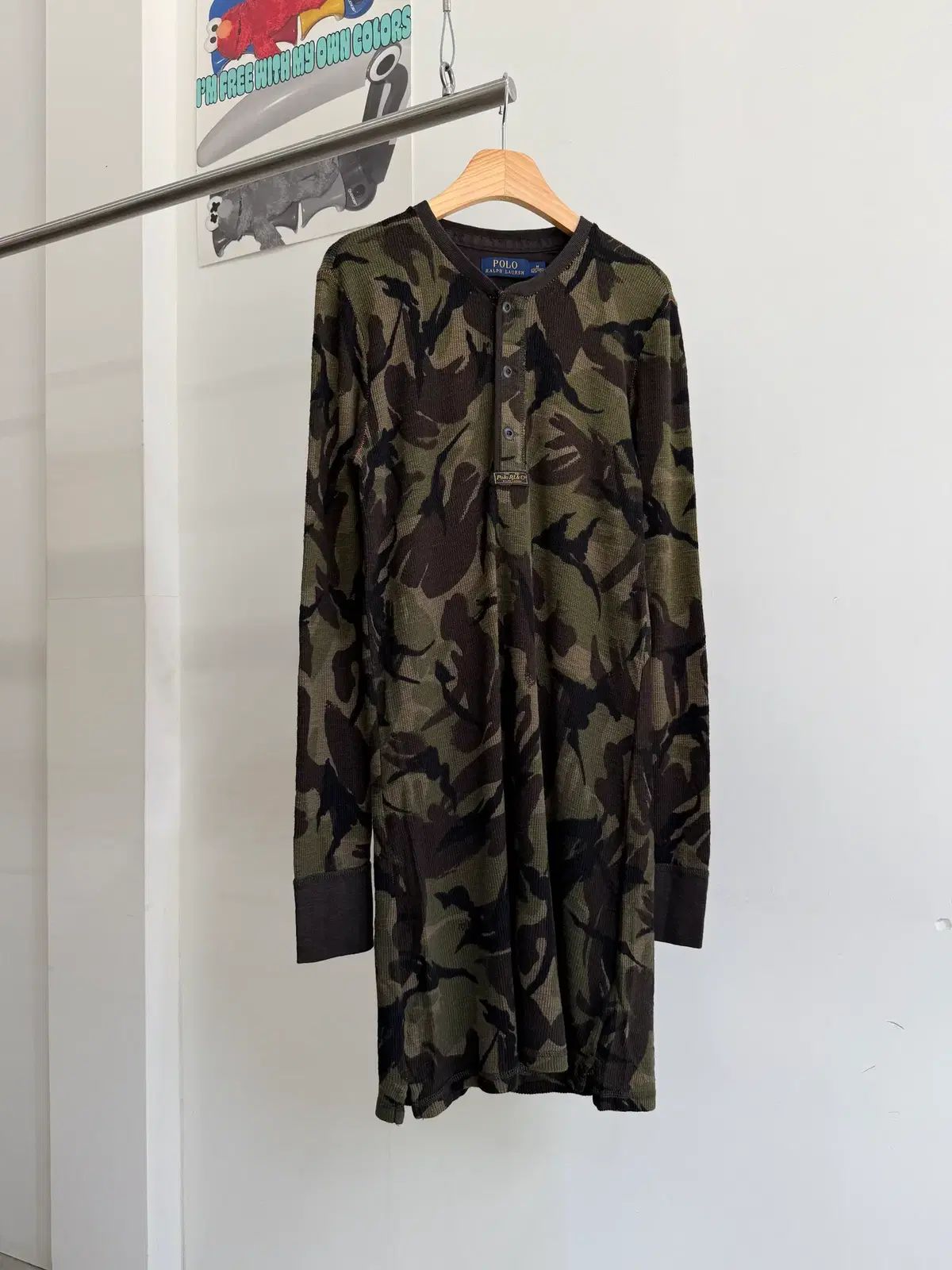 POLO RALPH LAUREN カモフラ ヘンリーネック ONE PIECE