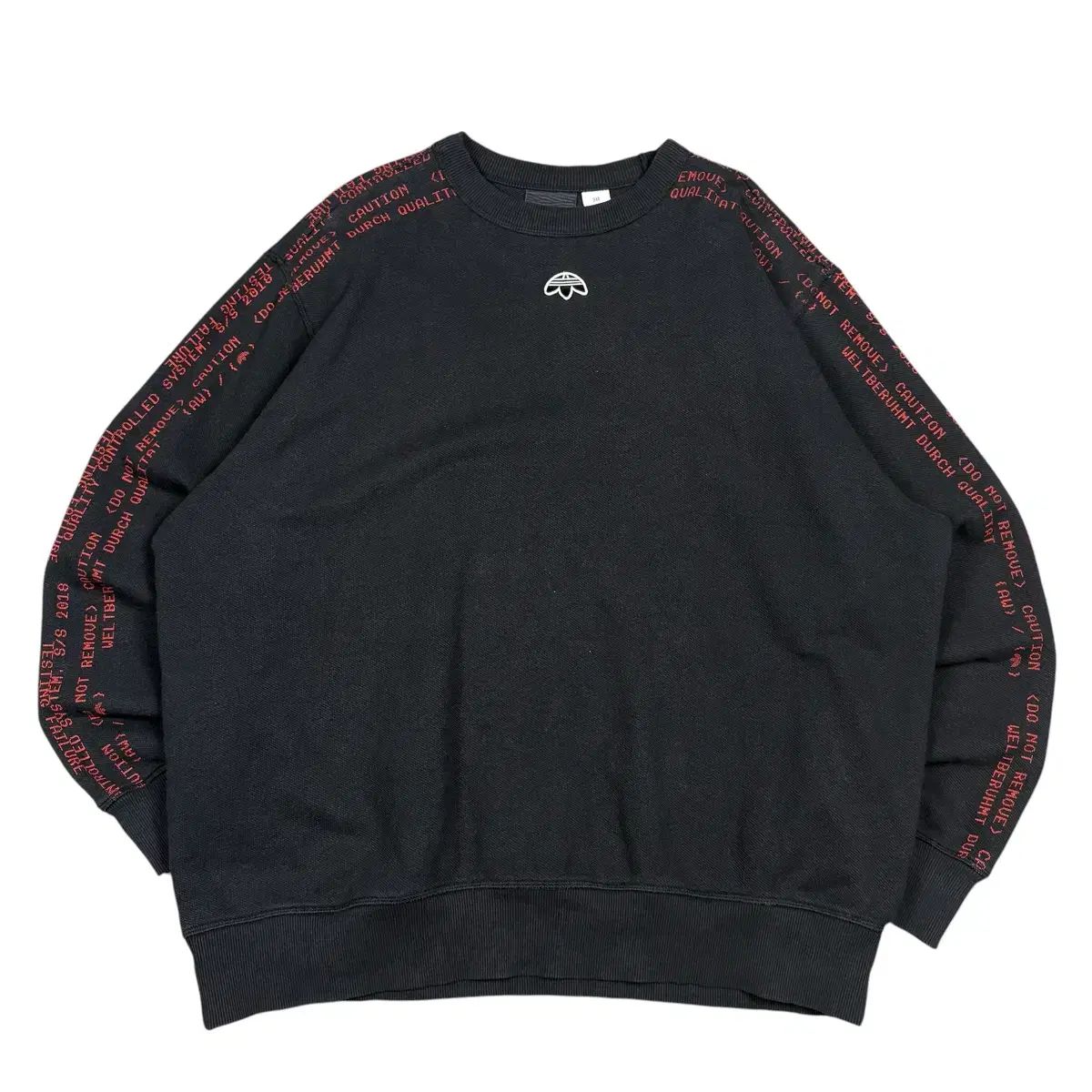 adidas アレキサンダーワング ブラック スウェット