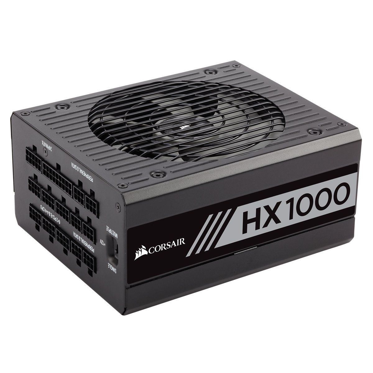 Corsair HX1000 1000W PC電源ユニット [80PLUS PLATINUM] RTX4080シリーズ推奨電源 PS676 CP-9020139-JP [単品] [1000W] [HXシリーズ]