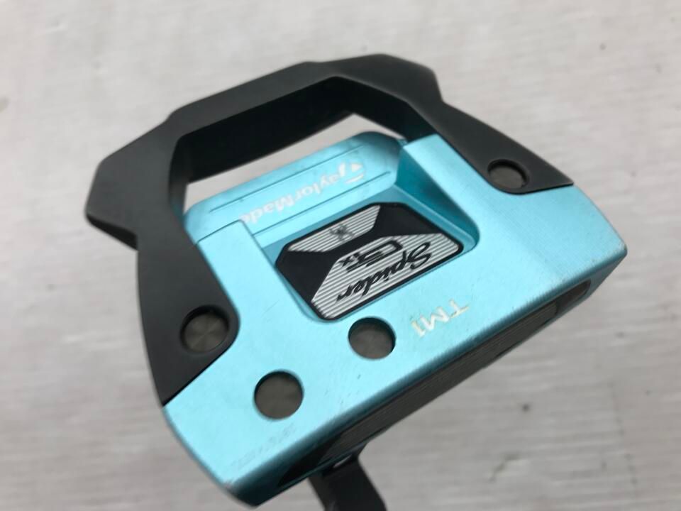 テーラーメイド　Spider GTx ICE BLUE TRUSS TM1　パター　中古【最短即日発送】