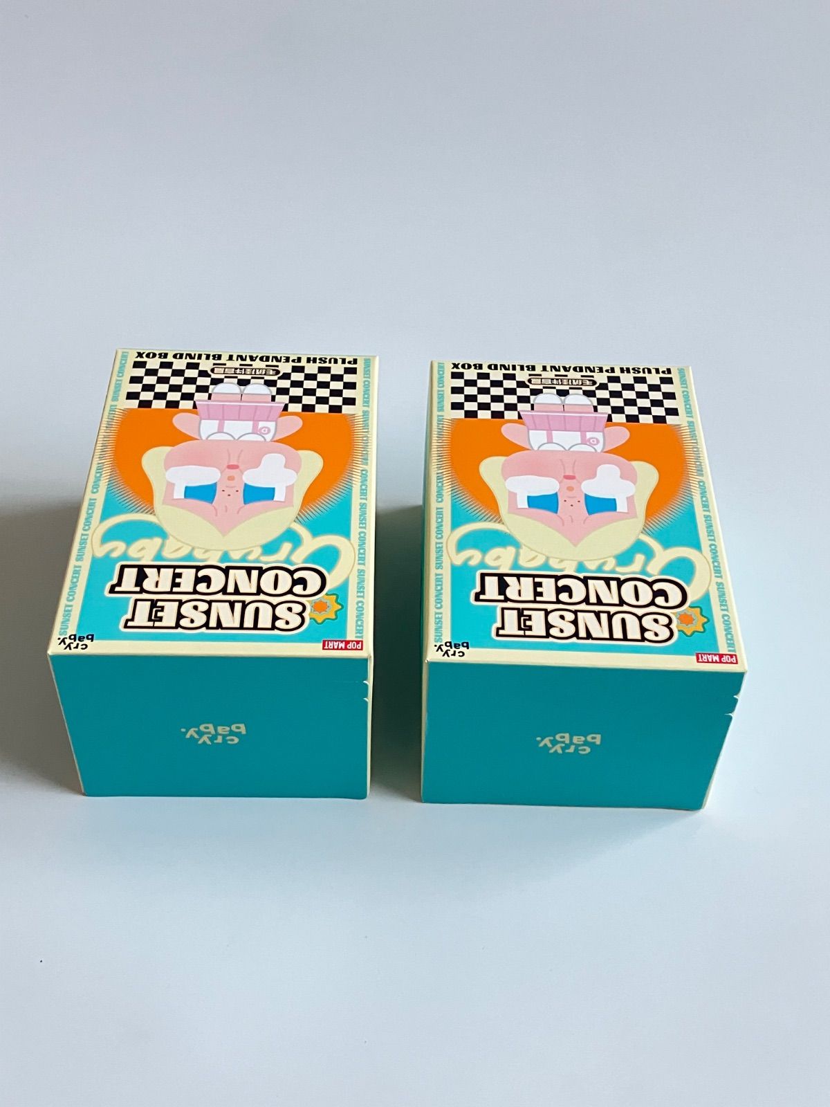 正規品】POPMART CRYBABY SUNSET CONCERT Plush Pendant Blind Box 2個