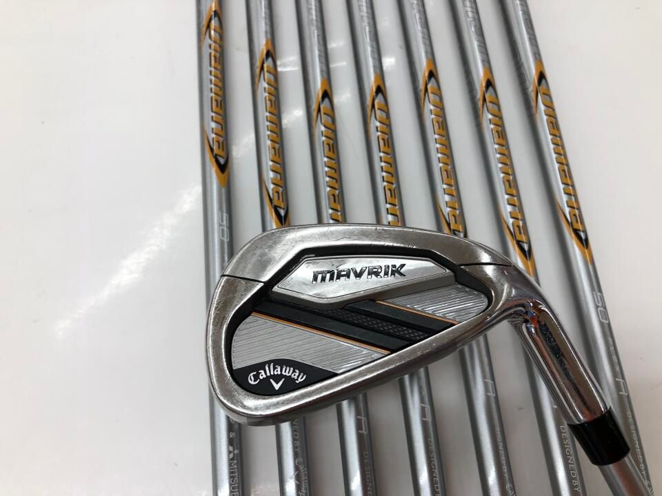 キャロウェイ　MAVRIK　Diamana 50 for Callaway　Rフレックス　アイアンセット　中古　ゴルフドゥ！吹上店【最短即日発送】