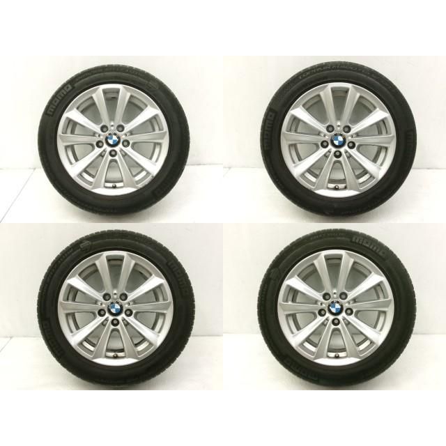 2013年 BMW 523i F10 XG20 純正 アルミホイール4本 17インチ 8J 5穴 225/55ZR17 山3mm　208931 4833