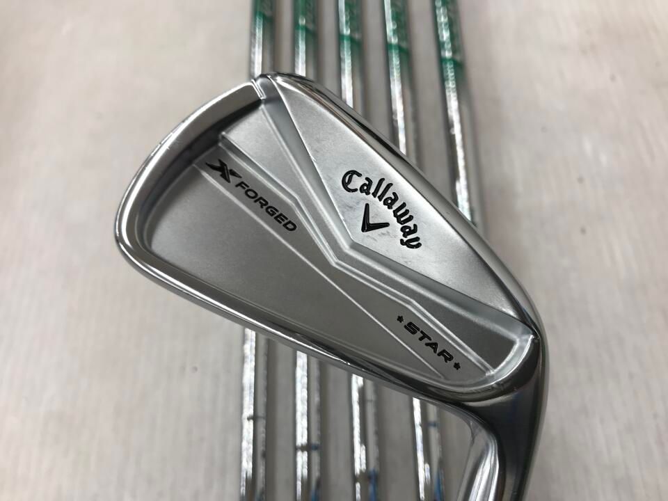 キャロウェイ　X FORGED STAR 2024　NSプロ950GH neo　Sフレックス　アイアンセット　中古【最短即日発送】