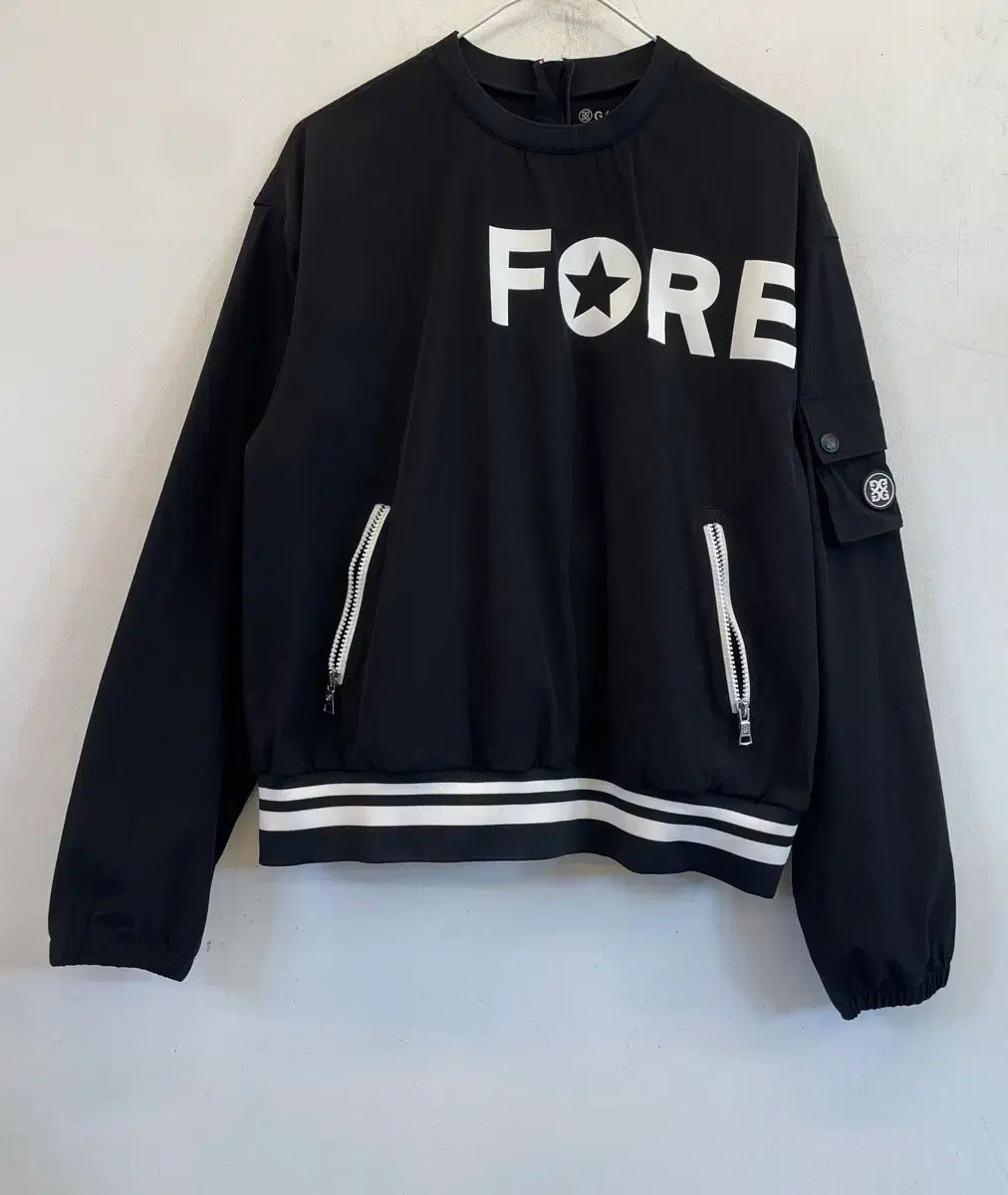 G FORE（ジーフォア） ゴルフウェア トップス ウィンドブレーカー ブラック L :) Anorak（アノラック） ウィンドブレーカー