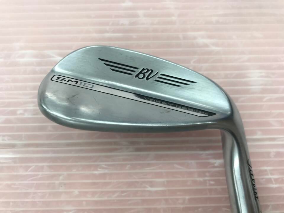 タイトリスト　VOKEY SM10 ツアークローム　52度　ダイナミックゴールド　WEDGEフレックス　ウェッジ　中古【最短即日発送】