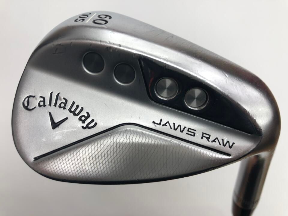 キャロウェイ　JAWS RAW クロム　60度　ダイナミックゴールド HT　S200フレックス　ウェッジ　中古　ゴルフドゥ！NEXT川越店【最短即日発送】