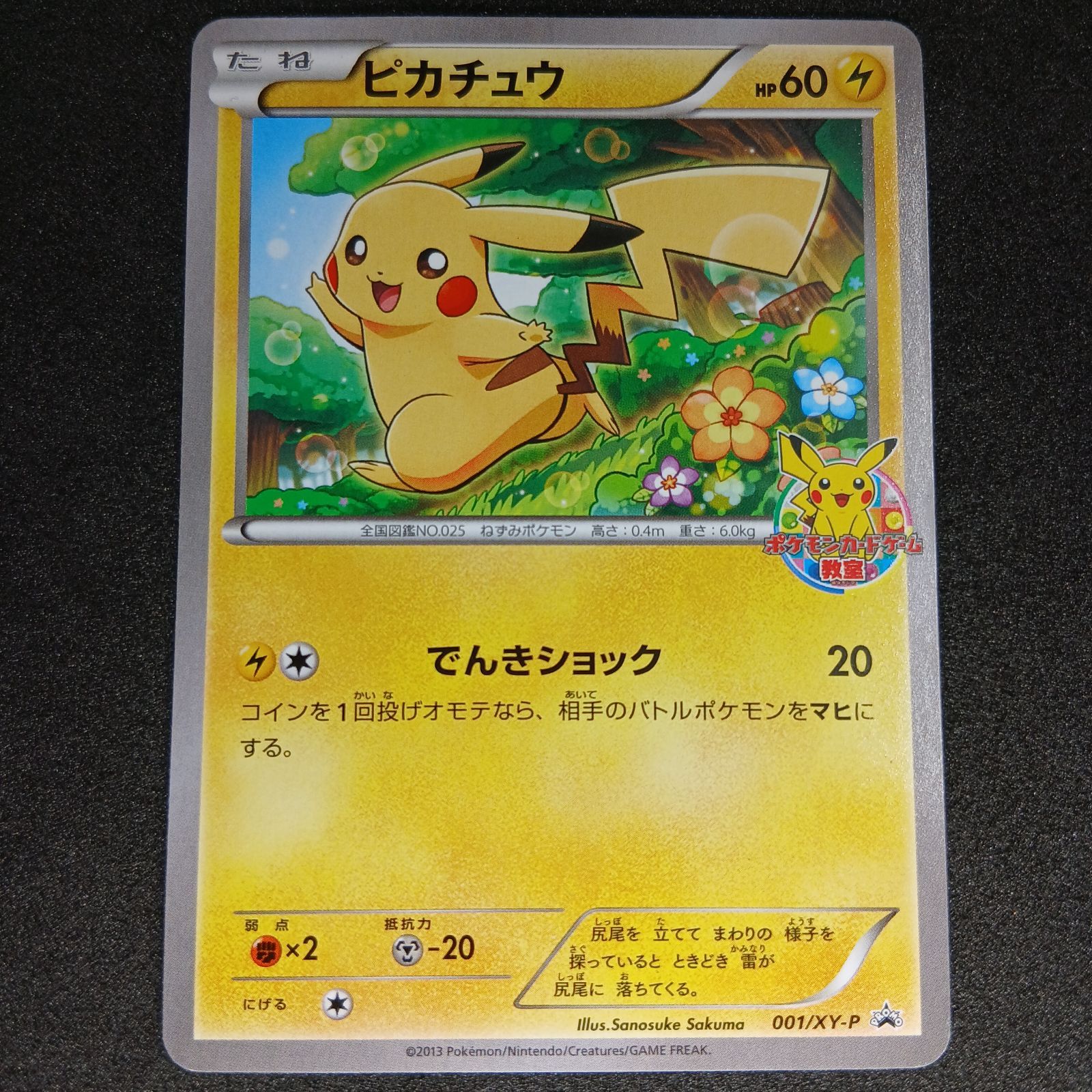 ピカチュウ: プロモ[XY-P 001/XY-P](プロモーションカード「XY-P