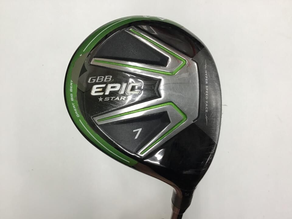 キャロウェイ　GBB EPIC STAR　21度　The　ATTAS 5　Sフレックス　フェアウェイウッド　中古【最短即日発送】