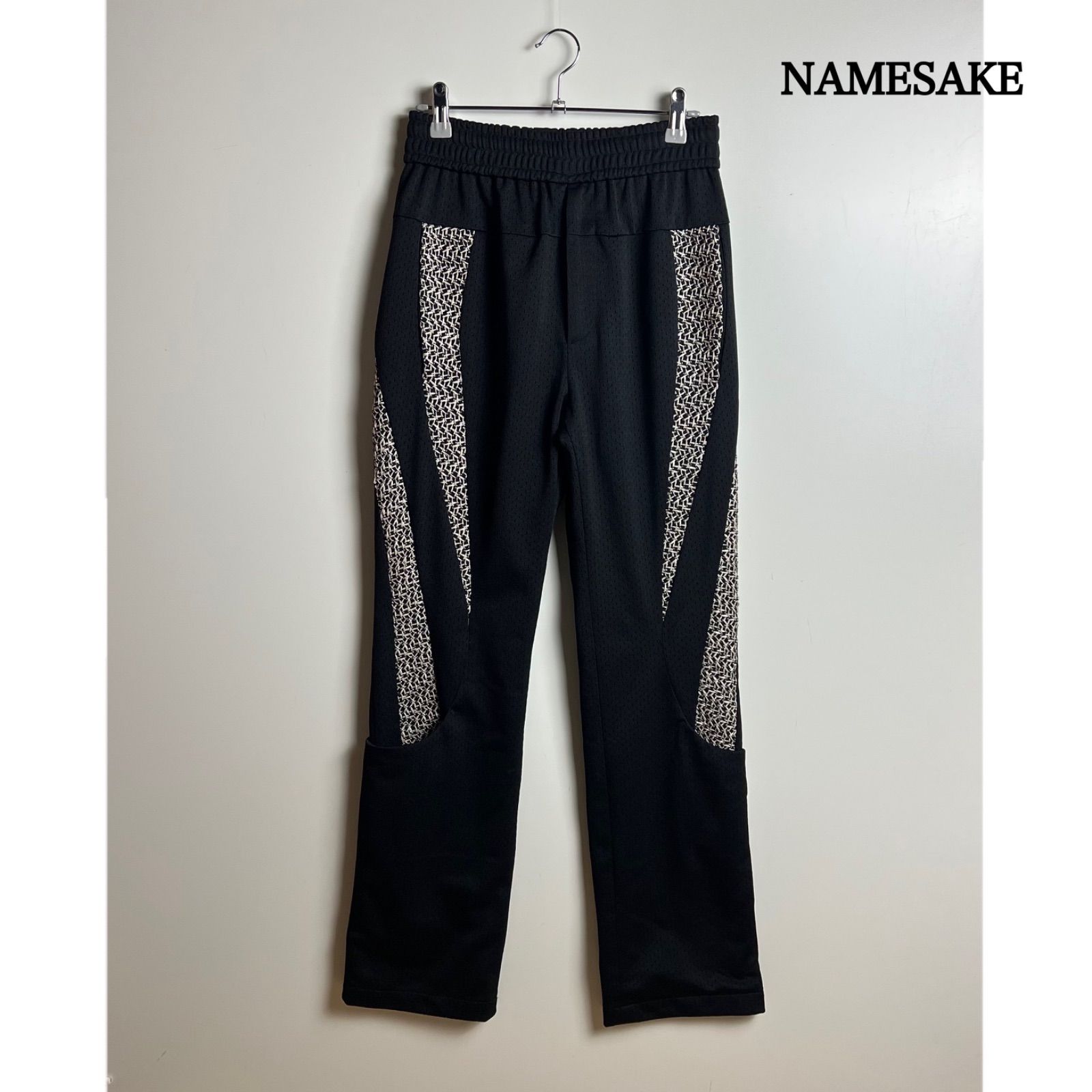 NAMESAKE TAIWAN made mesh track pants ネイムセイク メッシュ 切替 トラックパンツ ジャージ 人気 トレンド 台湾ブランド