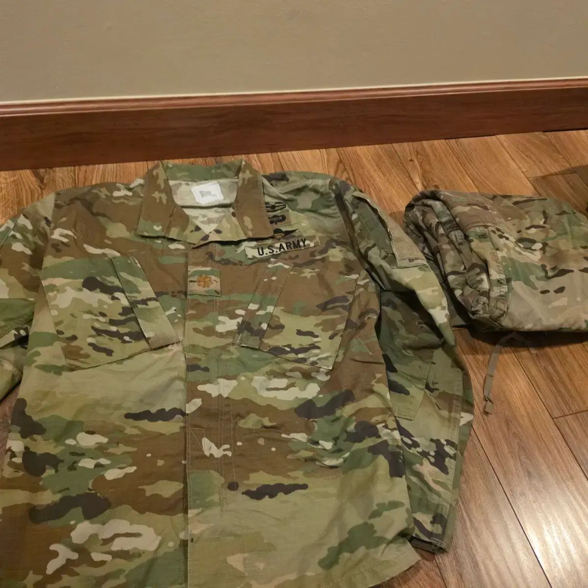ミリタリー軍服 戦闘服 OCP 将校軍服 階級章装着 サイズ ミディアム・レギュラー