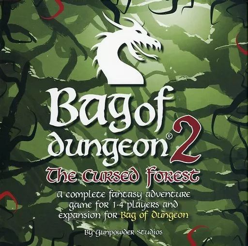 【中古】ボードゲーム バッグ・オブ・ダンジョン2：呪われた森 キックスターター版 (Bag of Dungeon 2： The Cursed Forest Kickstarter Edition)