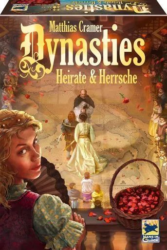 【中古】ボードゲーム ダイナスティ ドイツ語版 (Dynasties： Heirate ＆ Herrsche)
