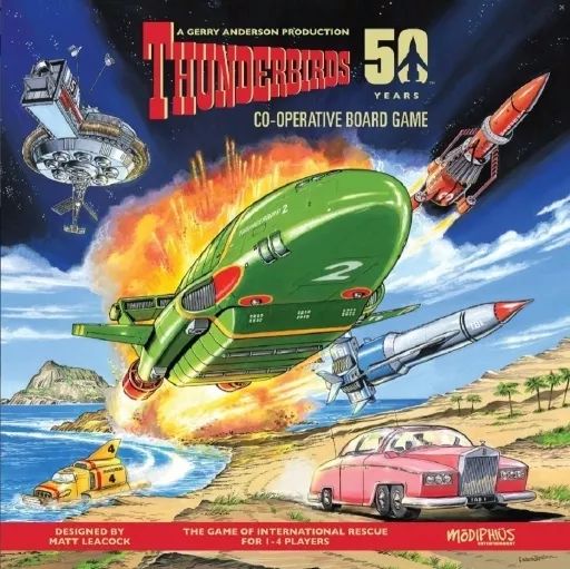 【中古】ボードゲーム サンダーバード 協力型ボードゲーム (Thunderbirds： Co-operative Board Game)